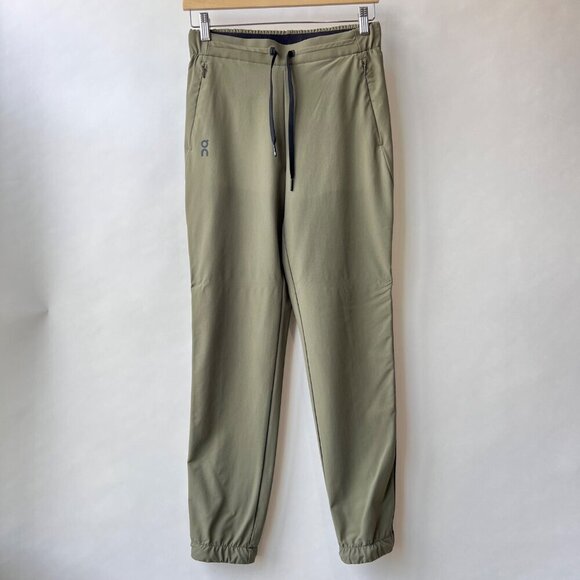 On running Joggers, olive green, Size XS J187 - Picture 2 of 9
